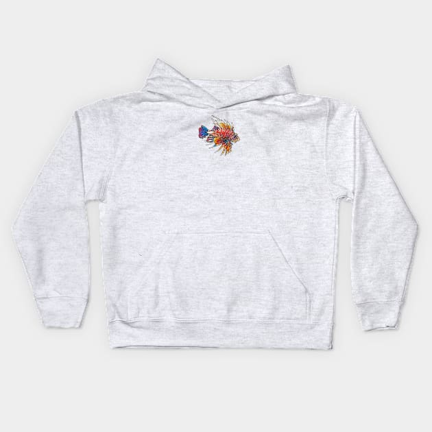 Lionfish Kids Hoodie by OceanLife